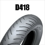 DUNLOP D418FG　90/90-21　M/C　54H　TL　フロント用（HONDA VT1300CS('10〜)用）ダンロップ・D418・商品番号289197