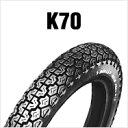 DUNLOP K70 3.25-19 4PR（54P）WT フロント リア共用 ダンロップ K70 商品番号111697