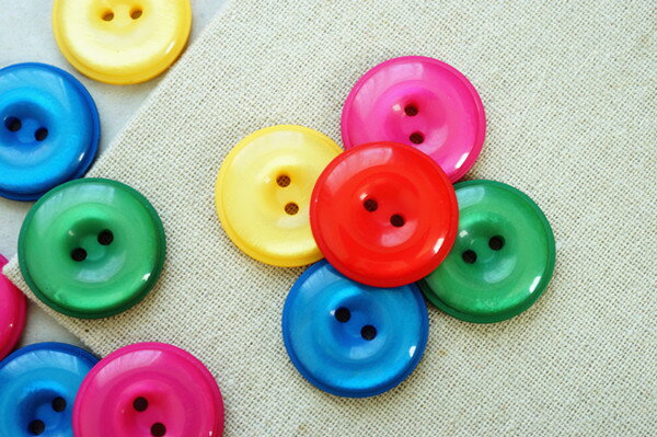 キャンディ　丸い　ボタン　単位1個　全5色のサムネイル