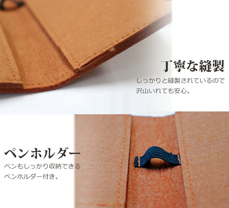 フェルトのチケット パスポートケース 旅行 トラベルグッズ 便利グッズ パスポートカバー かわいい おしゃれ コンパクト 防犯対策 旅行グッズ 海外 国内 tomax-10000727 スーツケースファクトリー サンプル画像3