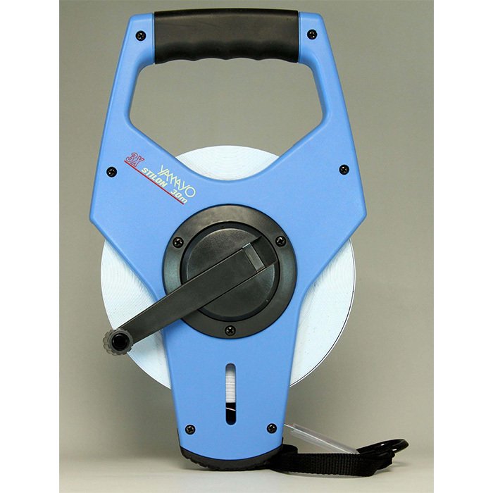 ヤマヨ測定機 ナイロンコート鋼製巻尺 サンエックススチロン NR30X