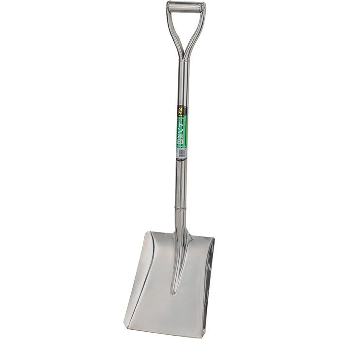 スコップ 日工 トンボ印 オールステンレスショベル 角スコップ 園芸 シャベル