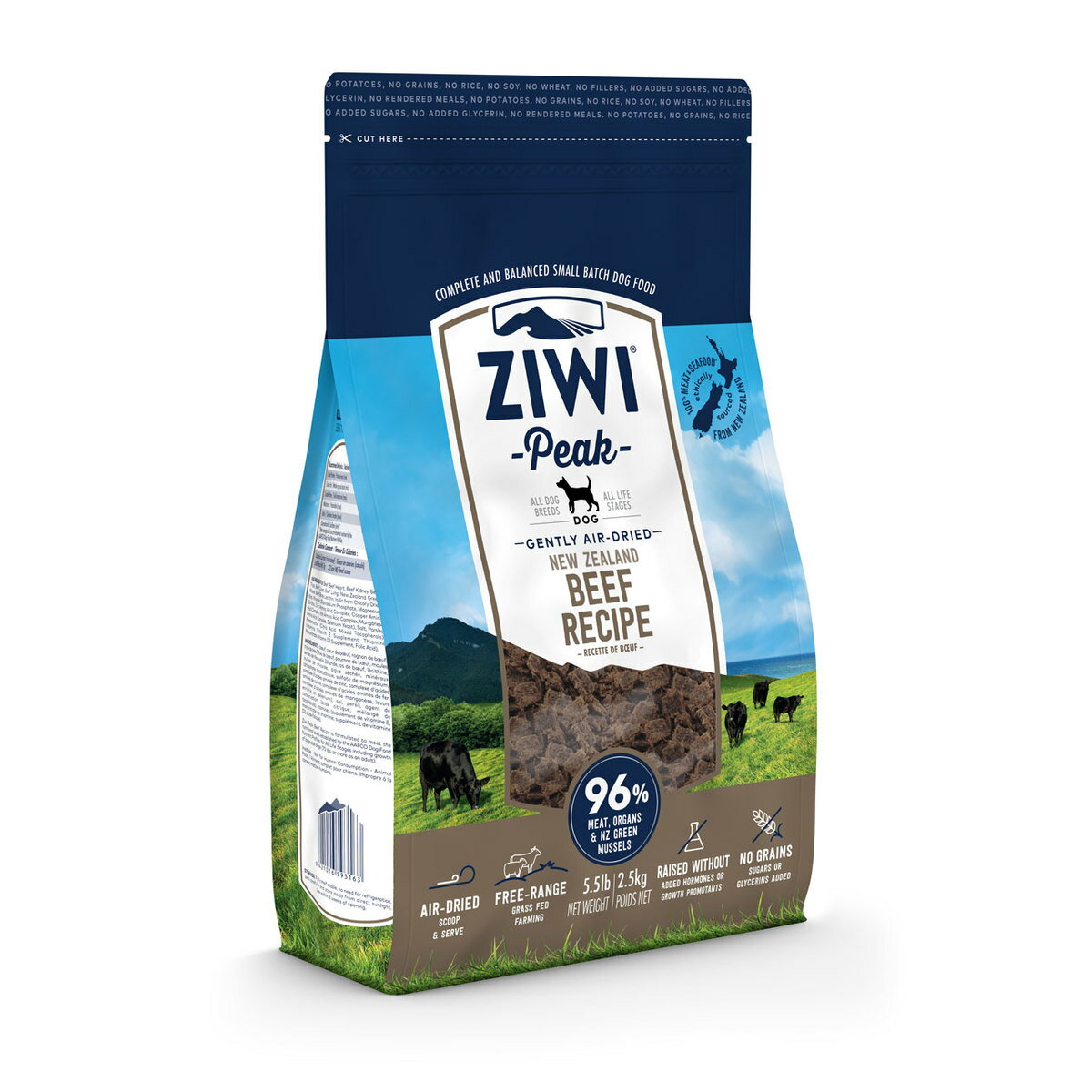 ジウィピーク ZIWI Peak ビーフ レシピ 犬用 2.5kg