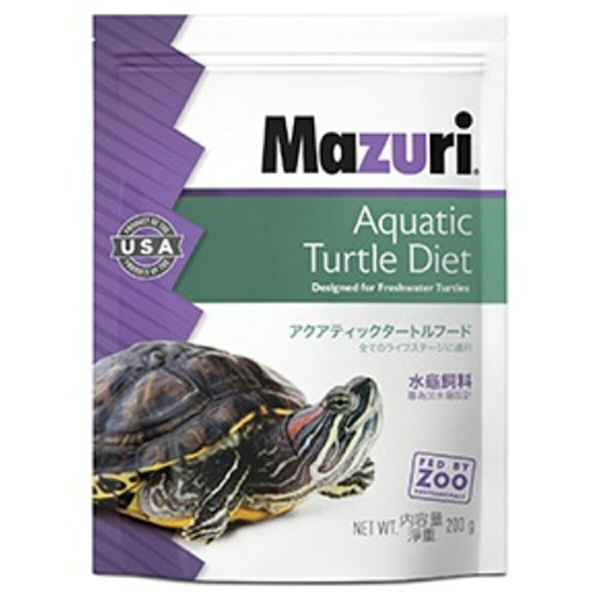 【お取寄せ品】 マズリ アクアティックタートル ダイエット [5M87-S] 200g|[5M87-S] 200g×2袋|[5M87] 11.3kg