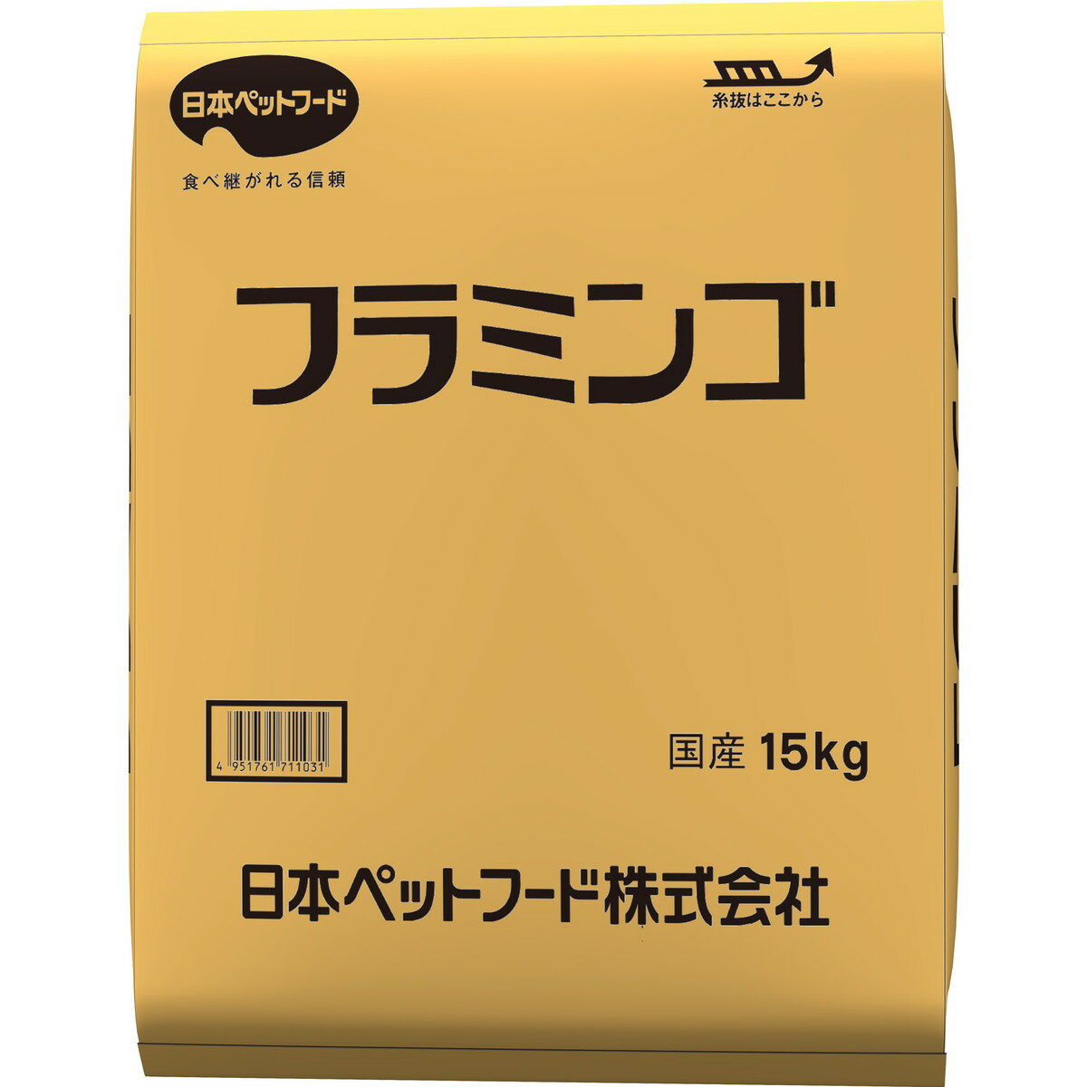 楽天トムキャット楽天市場店【お取寄せ品】 日本ペットフード フラミンゴフード 鳥用 15kg