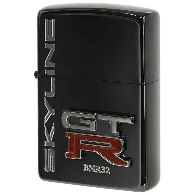 ZIPPO ジッポー エンブレムGT-R BNR32 NISSAN ブラック ライター 自動車メーカー公認ZIPPOコレクション ZP-EBBK-GTR-BNR32