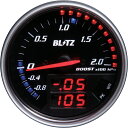 BLITZ FLD METER BOOST (ブーストセンサー有) ブースト面盤 φ74/-0.99~2.0 ×100kPa 15201