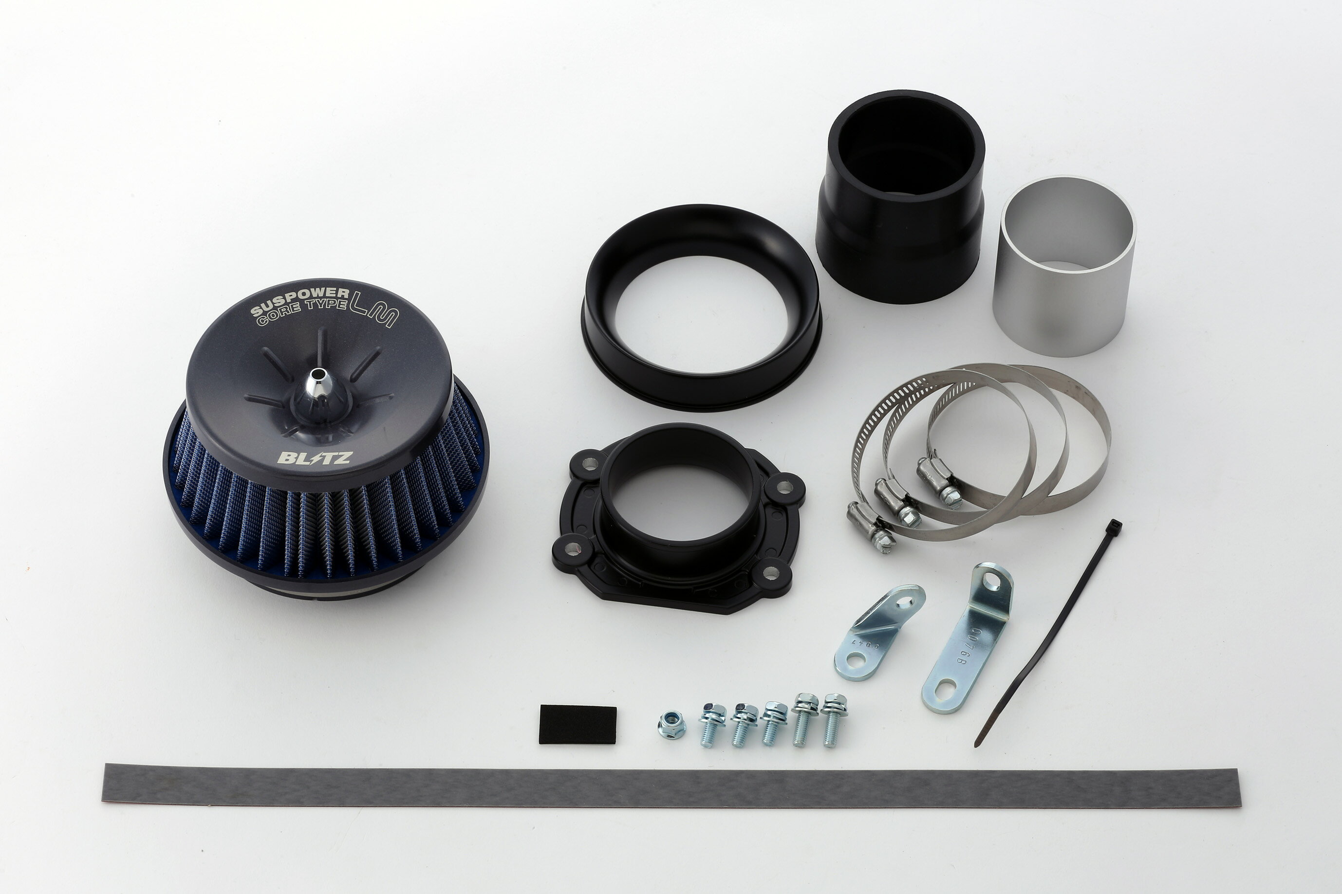 BLITZ SUS POWER CORE TYPE LM BLUE ニッサン スカイライン SKYLINE 2014/06- ZV37 56231