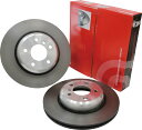 brembo ブレンボ ブレーキローター XTRA DISC アウディ A3 (8P HATCHBACK) 8PBDBF 8PBMJF フロント 09.9772.1X(2)