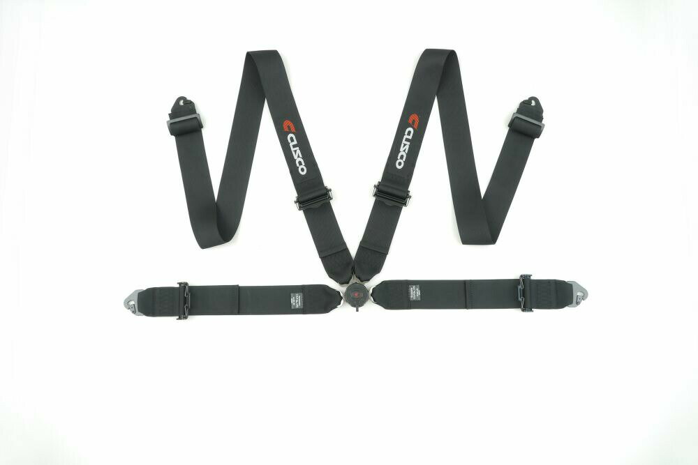 クスコ レーシングハーネス 4-Point 黒 00B CRH N4BK