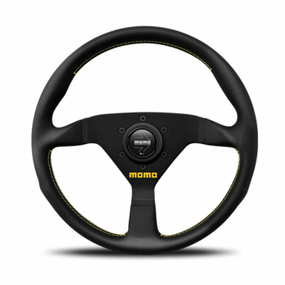乐天商城 - MOMO モモ ステアリング VELOCE RACING 320mm ヴェローチェ レーシング ブラックレザー V-2