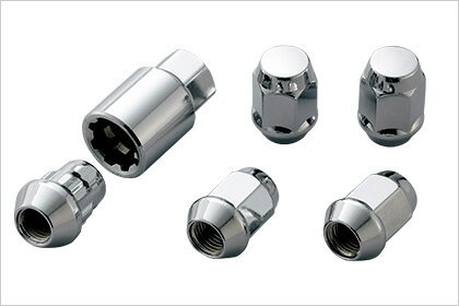 無限 ホイールナット＆ロックナットセット シルバーメッキ WHEEL NUT LOCK SET シビック FL1 2021年9月～ 08181MZ3K0S0S