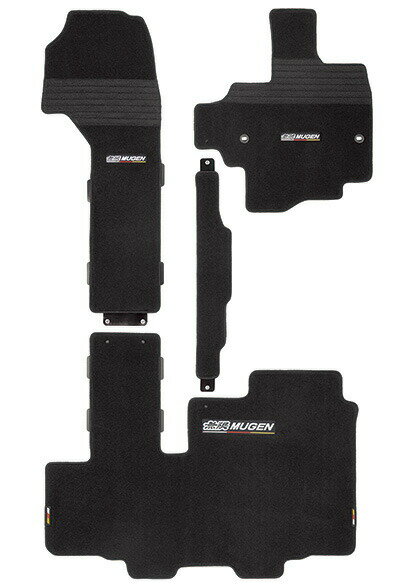 無限 フロアマット 助手席スーパースライドシート用 N-BOX / N-BOX CUSTOM JF3 / JF4 2021年12月-2023年10月 ブラック 08P15XNHK3S0BK