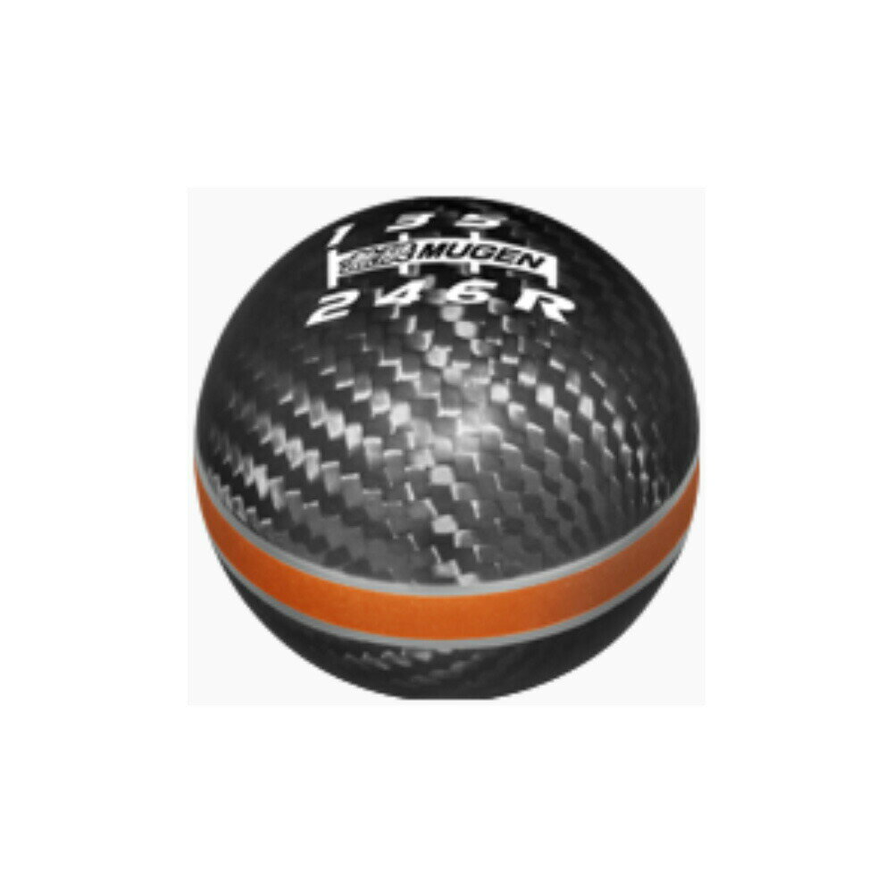 無限 カーボンシフトノブ N-ONE JG3 2022年8月〜 オレンジ 54102XLTK2S0OR