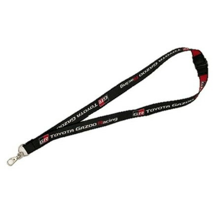 TGR グッズ ネックストラップ 赤黒 TOYOTA GAZOO Racing TGRC-a010-01