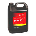 TRW ブレーキフルード DOT5.1 5L 1本 PFB505CE