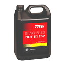 TRW ブレーキフルード DOT5.1ESP 5L 1本 PFB705CE
