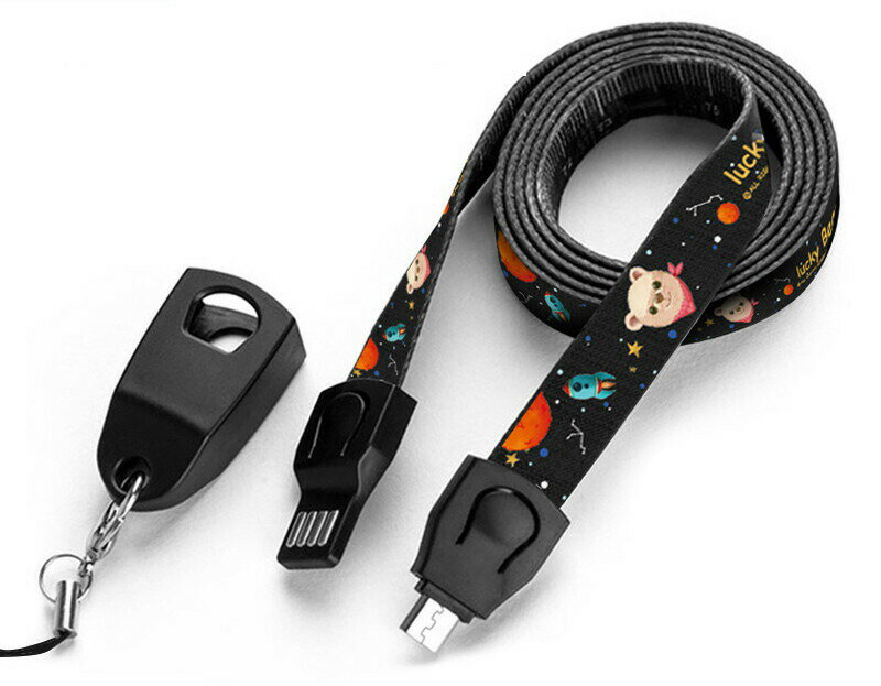 ネックストラップ 充電ケーブル ストラップ iphone type-C ロング ストラップホルダー 送料無料 スマホ usb 落下防止 急速充電 充電 ケーブル データ転送 持ち運び メジャー 平ヒモ 疲れにくい