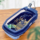 『楽天1位』亀水槽 爬虫類 亀の水槽 飼育ケース 飼育区域あり 亀用水槽 亀ケージ カメ 大きい ボックス カメ槽 滑り止め 休憩プラットフォーム 脱出防止 爬...