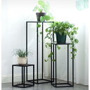 花台 フラワースタンド ゴールド プランタースタンド アイアン モダン おしゃれ 玄関 飾り棚 室内 観葉植物 棚 飾り台 フラワーラック ポットスタンド