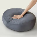 フロアクッション 55cm 厚さ 20cm クッション 座布団 座椅子 分厚い 丸型 丸 クッション 柔らかい おしゃれ ローテーブル 大きい ふわふわ ふわもち 洗える かわいい ラウンドクッション 低反発 北欧 和室 インテリア 丸洗いできる 母の日 敬老の日 ギフト