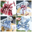【2点セット】送料無料 ハーネス 小型犬 ワンピース リード 胴輪 ペット アニマル雑貨 ドッグウェア ペット用品 胸背 犬 ウェア 服 リード付 犬 服