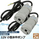 水中ポンプ12v 2個セット 海水 小型 水道水 地下水 排水ポンプ 循環ポンプ 汲み上げ 水ポンプ 給水ポンプ 家庭用 散水ポンプ ポンプ 流量 600L /...