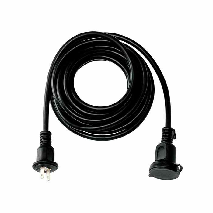 延長コード 5m ブラックコード 防雨仕様