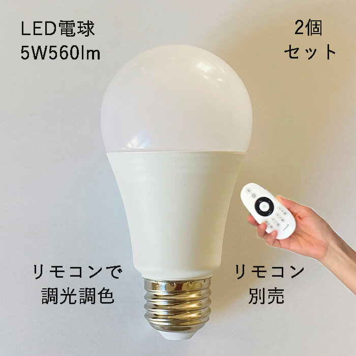 【2個セット・リモコン 別売】LED電