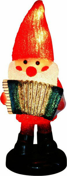 クリスマス イルミネーション サンタ アコーディオン Lサイズ 高さ48.5cm モチーフライト