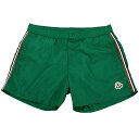モンクレール MONCLER BOXER ボクサーマレ MARE スイムパンツ ショートパンツ ハーフパンツ スイムウェア グリーン 緑 トリコロールカラー サイズM 水着 水陸両用【中古】