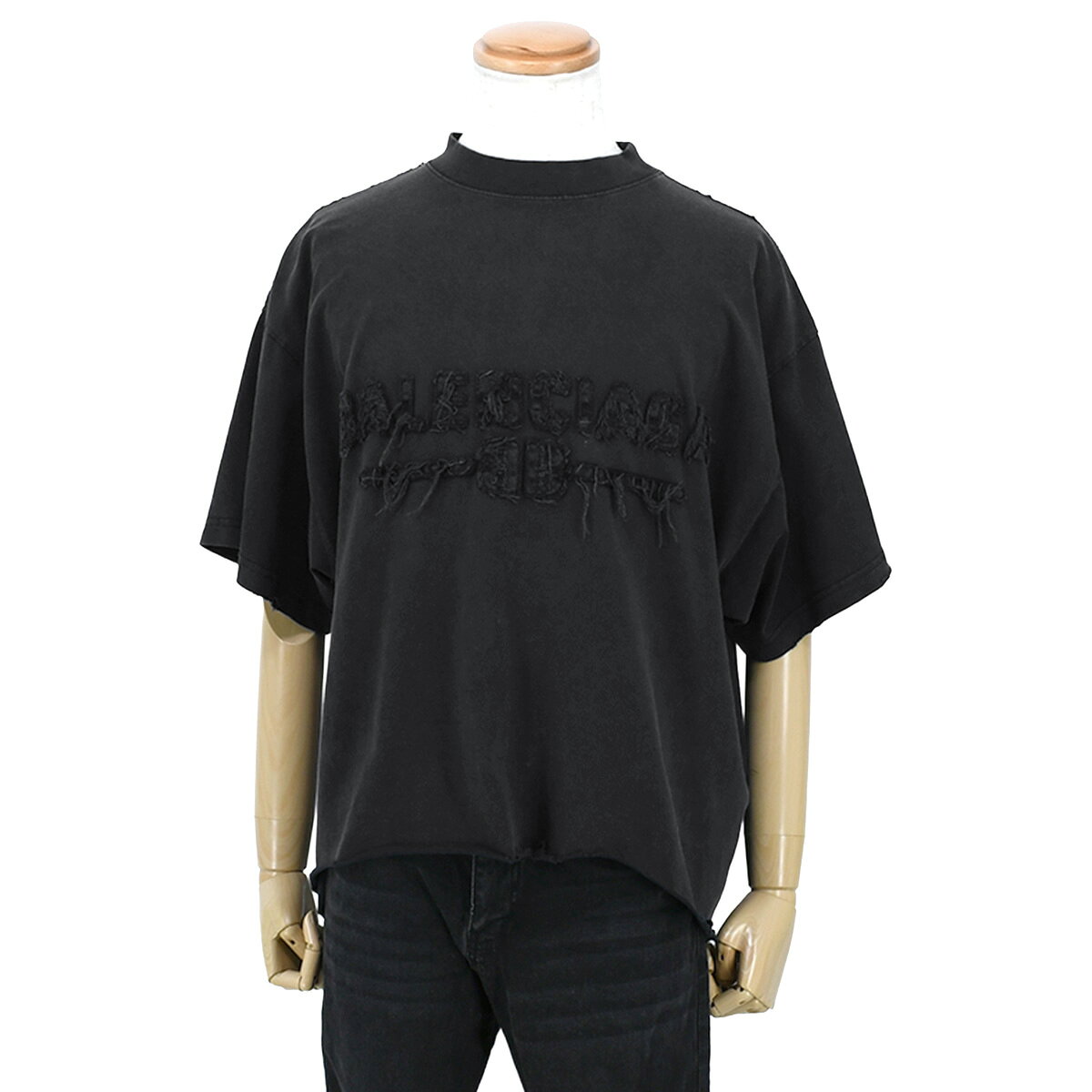 楽天市場】balenciaga（柄ロゴ）（Tシャツ・カットソー｜トップス