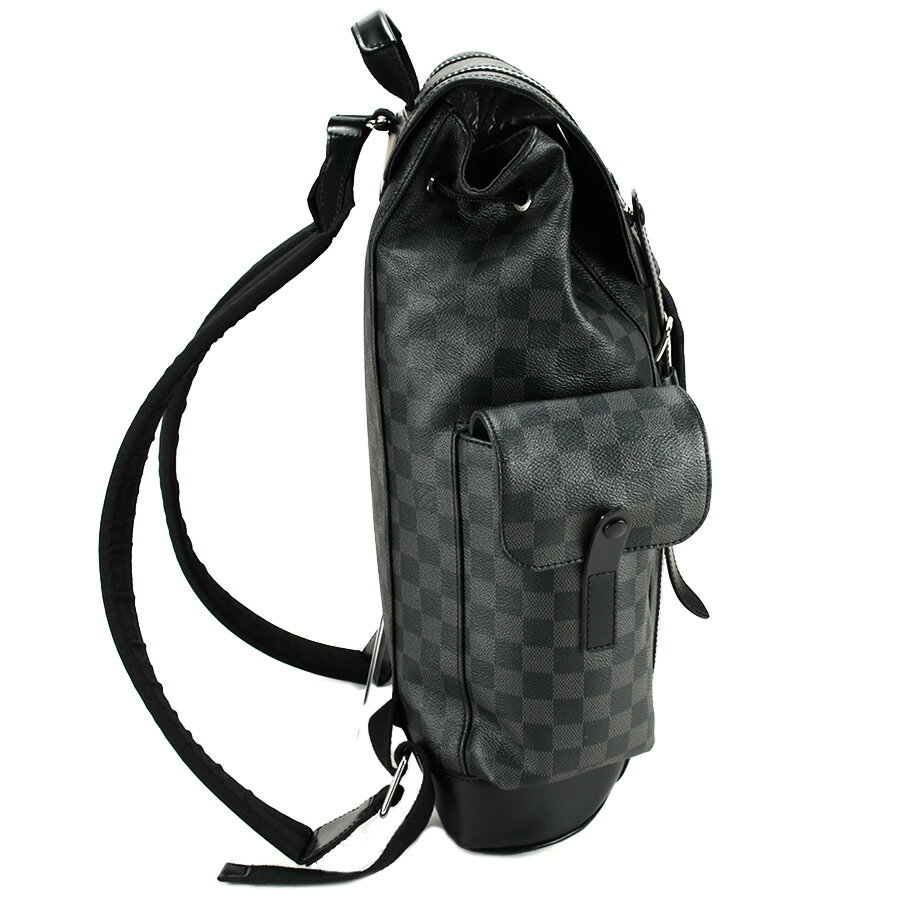 LOUIS VUITTON ルイヴィトン ダミエグラフィット クリストファーPM N41379 バックパック リュックサック メンズ【中古】