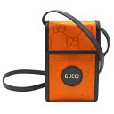 グッチ GUCCI オフ ザ グリッド ショルダーバッグ ポシェット Off The Grid 625599 GG ナイロン キャンバス レザー オレンジ ブラ...