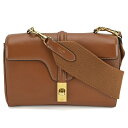 セリーヌ CELINE ティーン ソフト16 セーズ ショルダーバッグ 196853 レザー タン ブラウン ゴールド金具 斜め掛け レディース 【中古】