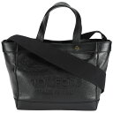 トムフォード TOM FORD Tスクリュー イーストウエスト バッグ ミニ トートバッグ 2way ショルダーバッグ ハンドバッグ ブラック 黒 レザー 新品...