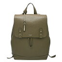 サンローラン SAINT LAURENT PARIS サック ド ジュール バックパック 480585 カーキ レザー メンズ レディース リュックサック 【中古】