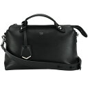 フェンディ FENDI バイザウェイ ミディアム 8BL146 ハンドバッグ 2way ショルダー レザー ブラック 黒 シルバー金具 レディース【中古】