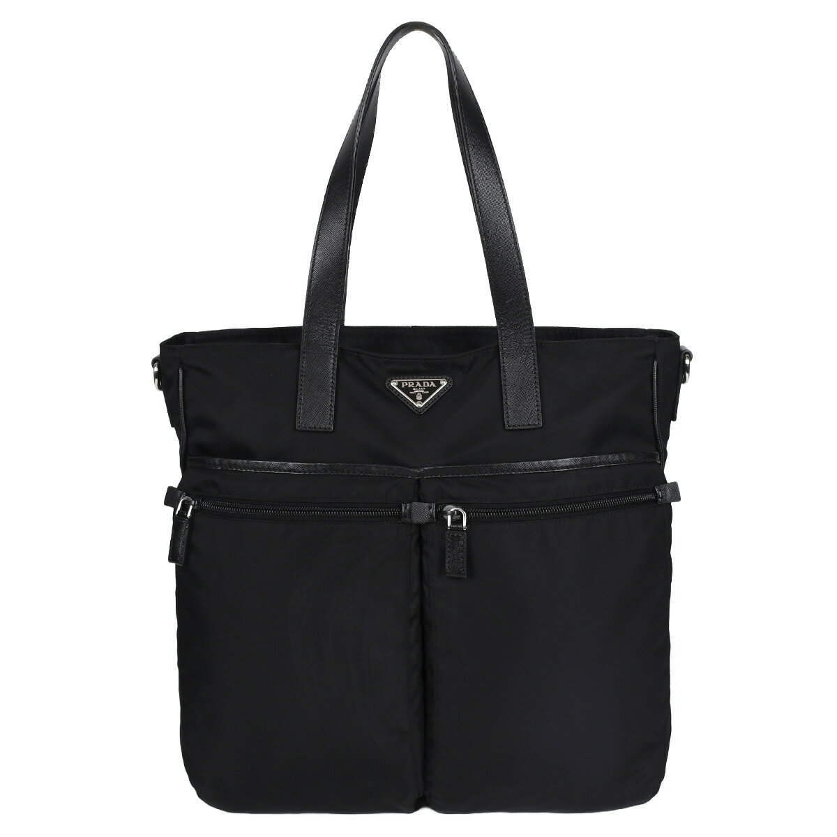 プラダ PRADA トライアングルロゴ 2way トートバッグ ハンドバッグ ショルダーバッ...