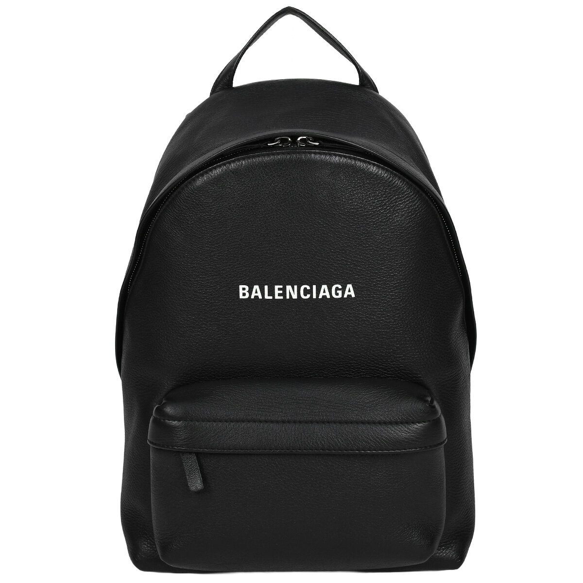 乐天商城 - 【クーポンでお得×さらにポイントUP】 新入荷 バレンシアガ BALENCIAGA エブリデイ バックパック S リュックサック デイパック ロゴ メンズ レディース レザー ブラック 黒 シルバー金具 552379【中古】