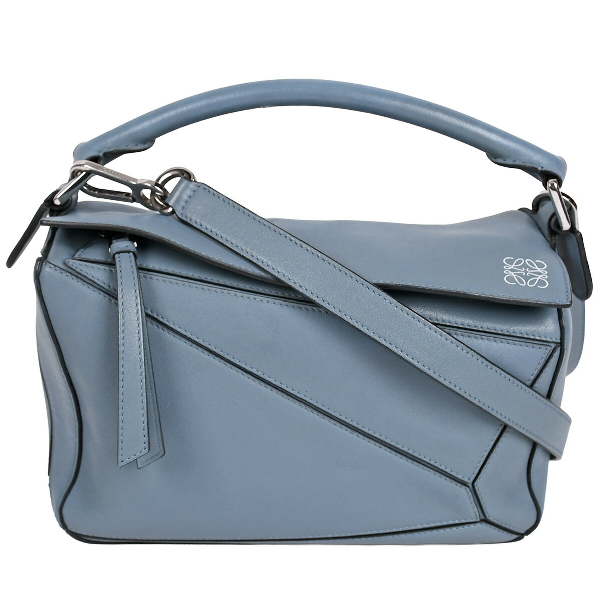 LOEWE ロエベ パズル パーカー ブルー Lサイズ 美品 希少 LOEWE ロエベ パズル フーディ プルオーバーパーカー ブルー