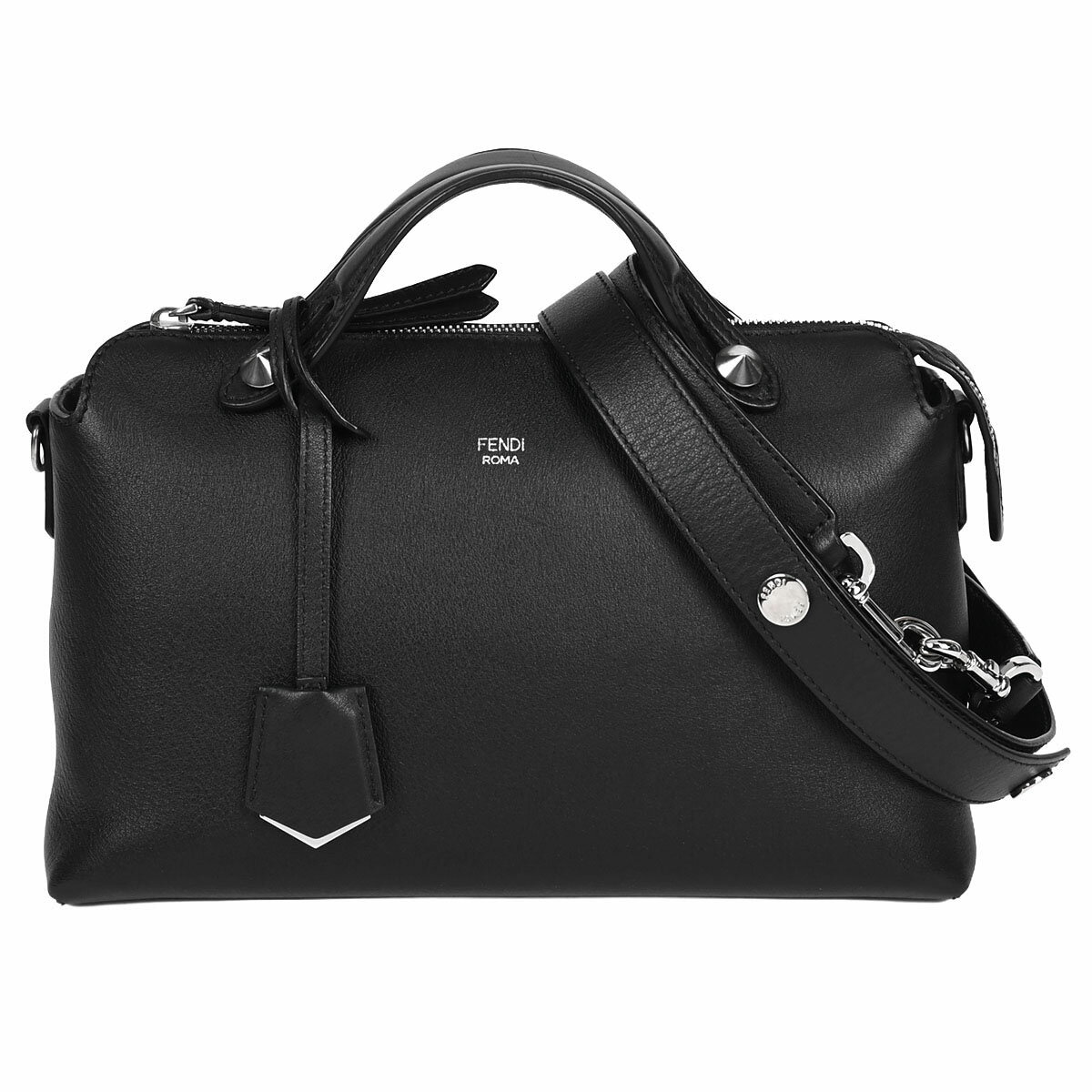 Rakuten - 【セール｜6/11まで今期最安値｜終了後値上げ！】 フェンディ FENDI バイザウェイ ミディアム 2way ハンドバッグ ショルダーバッグ レディース レザー ブラック 黒 シルバー金具 8BL124 【中古】