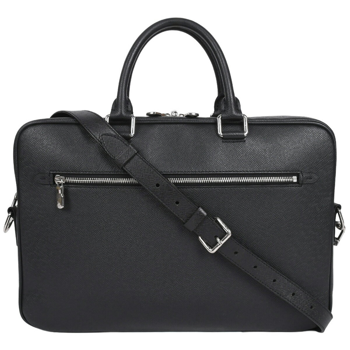  新入荷 ルイヴィトン LOUIS VUITTON タイガ ポルト ドキュマン ビジネス PDB MM NM 2way ビジネスバッグ ブリーフケース レザー ブラック 黒 M33441 