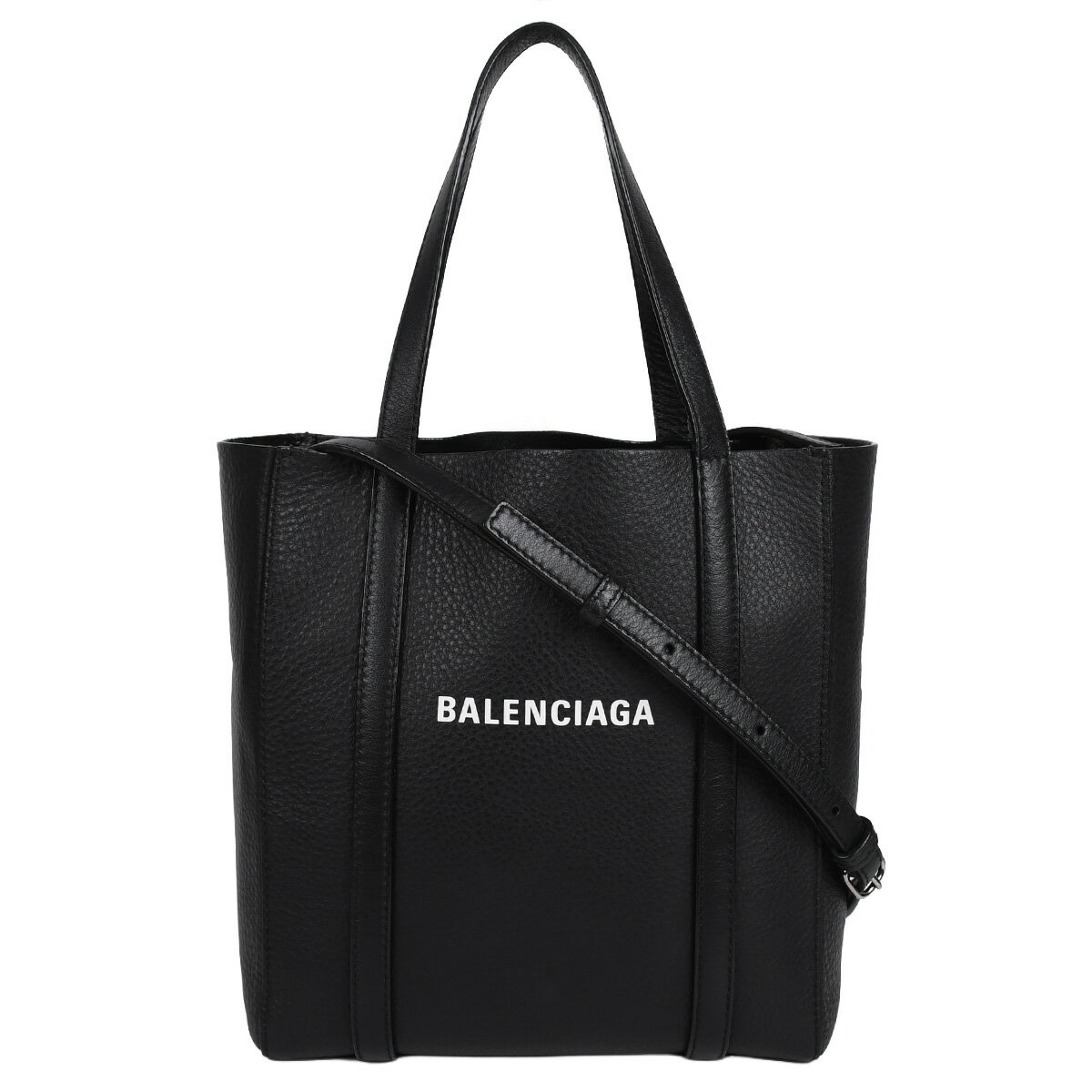 乐天商城 - 【クーポンで5%OFF×さらにポイントUP】 バレンシアガ BALENCIAGA エブリデイ トート XXS 2way ハンドバッグ ショルダーバッグ 斜め掛け メンズ レディース レザー ブラック 黒 551815【中古】