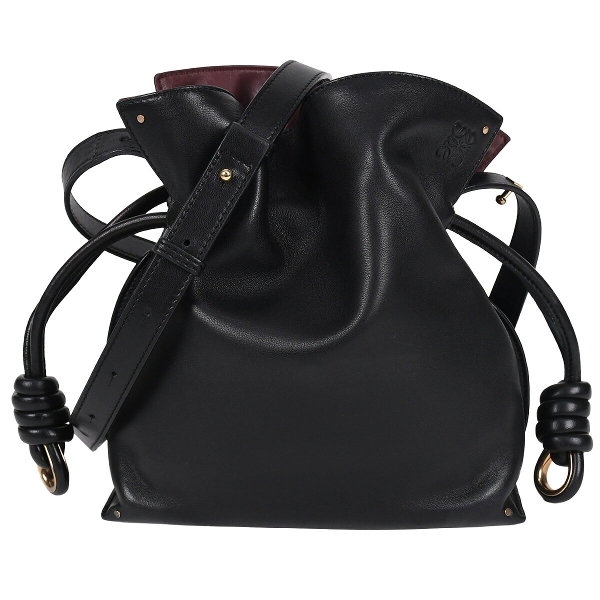 楽天市場】ロエベ loewe ショルダーバッグ アナグラム ブラックの通販