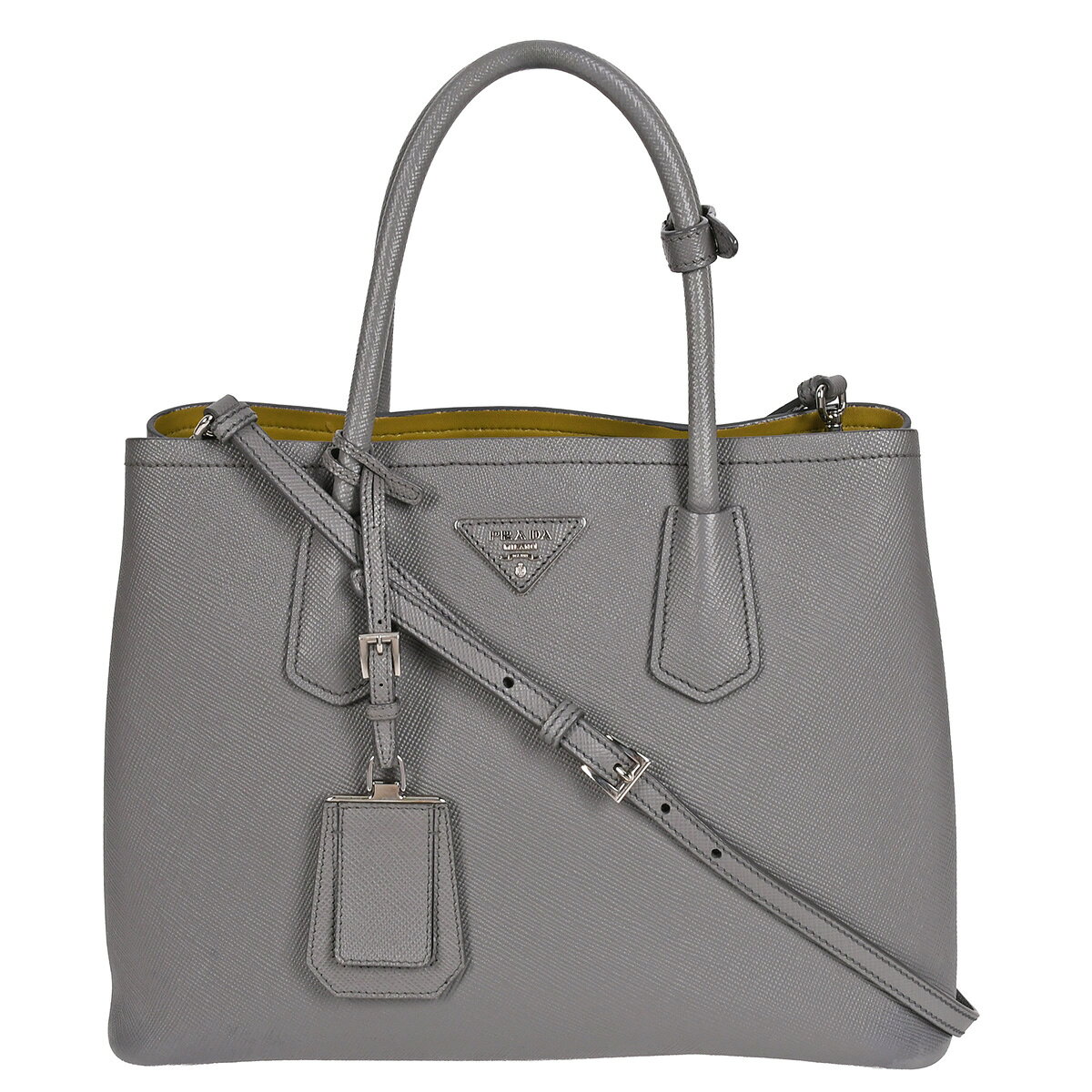 楽天市場】プラダ PRADA（カラーグレー）（トートバッグ｜レディース