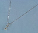 K18WG ペンダントネックレス スリーストーンデザイン ダイヤモンド 0.50ct ホワイトゴールドネックレス ダイヤ 3石 レディースジュエリー 【中古】