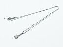 Pt900/Pt850 ペンダントネックレス ダイヤモンド 1.004ct/0.13ct オーバルブリリアントカットダイヤモンド 【中古】 プラチナネックレス ダイヤモンド5石入り レディースジュエリー 研磨仕上げ済み