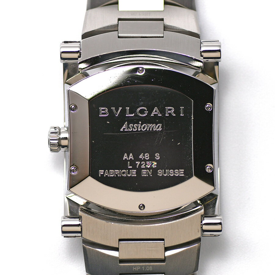 ブルガリ BVLGARI アショーマ 48MM オートマティック AA48S 自動巻 メンズ 紳士用 男性用 腕時計 研磨仕上げ済み 【中古】