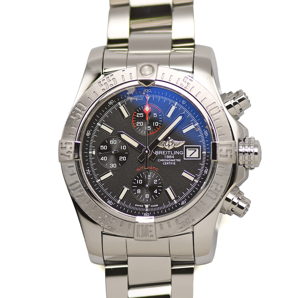 ブライトリング BREITLING アベンジャーII オートマティック A13381111B1A1 自動巻 クロノメーター 300m防水 メンズ 研磨仕上げ済み 【中古】
